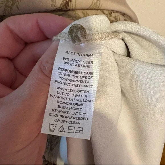 New Hill House Vivi nap mini dress in multi equestrian toile stretch crepe - Picture 12 of 12